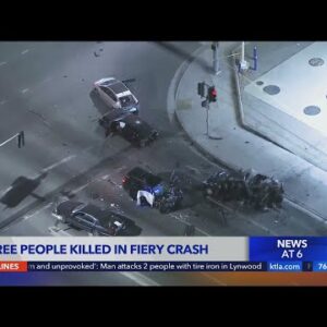 More details released in the fiery crash that killed 3 in Rialto