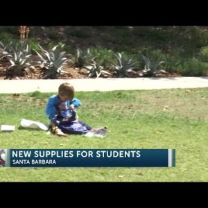 Salvation Army distributes backpacks and school supplies to Santa Barbara students