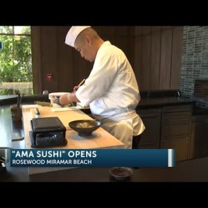 New AMA Sushi restaurant opens at the Rosewood Miramar
