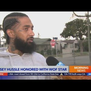 Nipsey Hussle honored with star on the Hollywood Walk of Fame