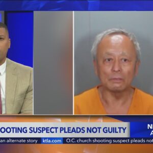 O.C. church shooting suspect pleads not guilty