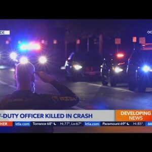 Off-duty Riverside police officer killed in crash