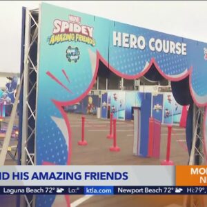 'Spidey and His Amazing Friends' take over Santa Monica pier for premiere
