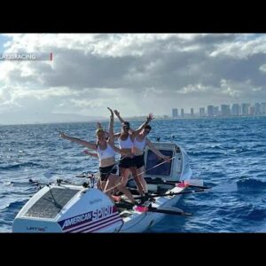 Local world record breaker shares adventure of a lifetime rowing from SF to Hawaii