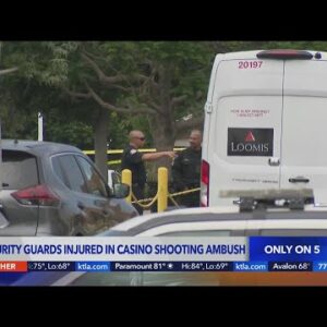Security guards injured in casino shooting ambush