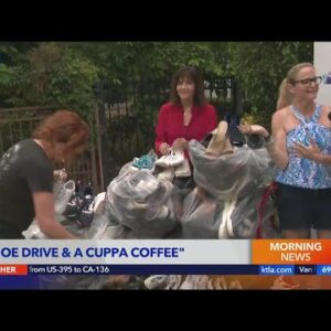 She Angels Foundation hosts 'Shoe Drive & A Cuppa Coffee' event