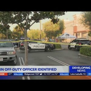 Slain off-duty officer identified