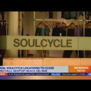 SoulCycle to shut down 3 Southern California locations
