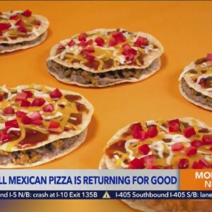 Taco Bell Mexican Pizza gets return date