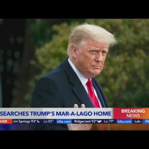 Trump says FBI raided Mar-a-Lago