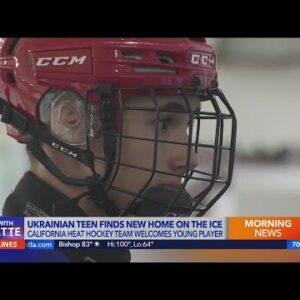 Ukrainian teen finds new home on the ice