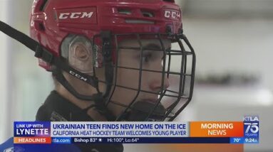 Ukrainian teen finds new home on the ice