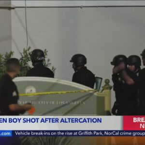 Woman, boy shot after altercation