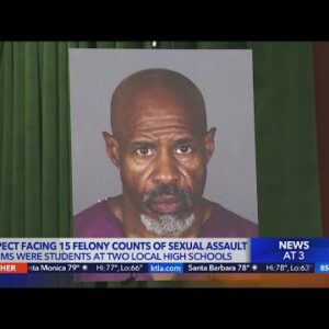 San Fernando Valley high school trainer charged with sexually assaulting 10 teenage girls