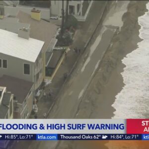 High tides and ocean water advisories: SoCal Beaches feeling effects of Kay