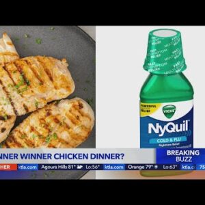 FDA warns of new TikTok challenge that involves cooking chicken in NyQuil