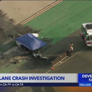 2 killed in plane crash at Santa Monica Airport