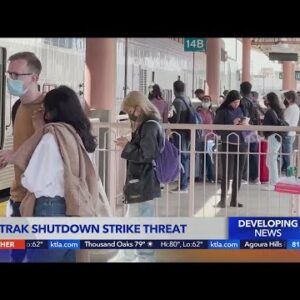 Amtrak suspends routes nationwide as strike looms