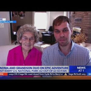 Grandma and grandson one trip away from visiting every U.S. National Park