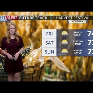 Benign fall weather arrives in time to kick off October events