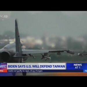 Biden says U.S. will defend Taiwan