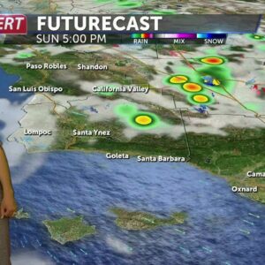 Chance of showers and thunderstorms this weekend