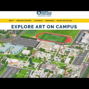 Hancock College debuts interactive online map highlighting campus art projects