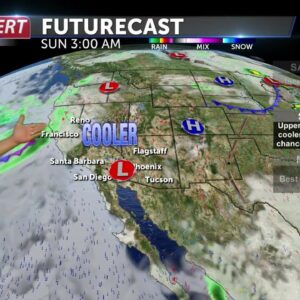 Cooler weekend weather heading our way