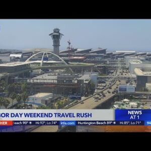 Driving or flying for the Labor Day weekend? Expect plenty of company
