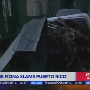 Hurricane Fiona makes landfall in southwest Puerto Rico, could bring ‘catastrophic flooding’