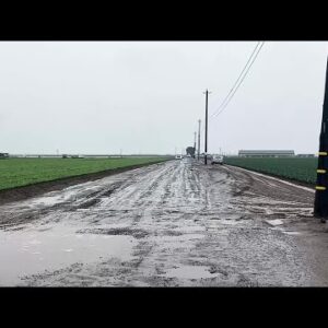 Farmers in Santa Maria hope the rain is here to stay