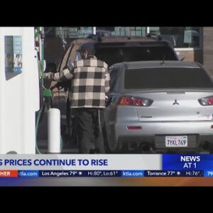 Gas prices rise after 98 days of declines
