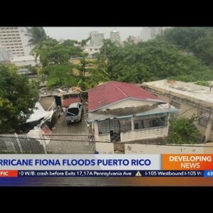 Hurricane Fiona floods Puerto Rico