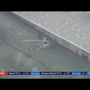 Inland Empire cleans up after flooding, mudslides
