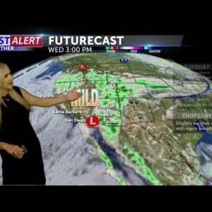 Lingering chance of rain until Tuesday