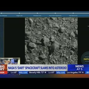 NASA’s DART spacecraft slams into asteroid