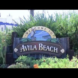 People are beating the heat at Avila Beach on Labor Day weekend