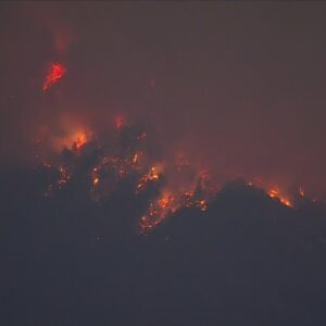 Radford Fire burns near Big Bear