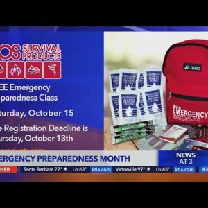 September is National Preparedness Month - SOS Survival Products