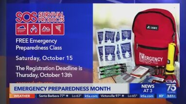 September is National Preparedness Month - SOS Survival Products