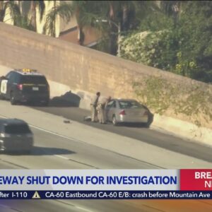 SigAlert issued for 110 Fwy in Florence for CHP investigation
