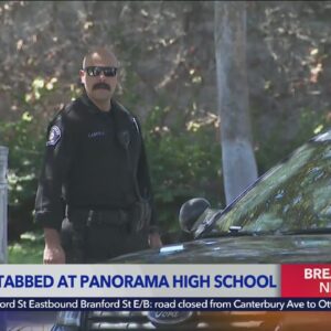 Student stabbed at Panorama High School