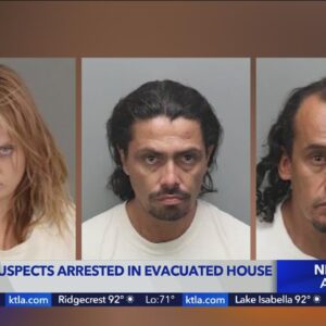 Suspected looters arrested in Fairview Fire evacuation zone