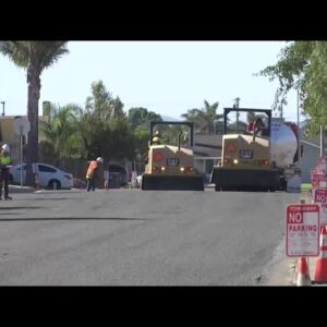 Santa Maria begins road construction project to improve dozens of streets
