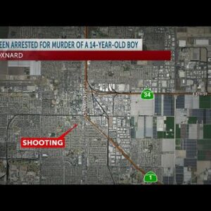 Teen arrested for shooting of a 14 year old boy in Oxnard