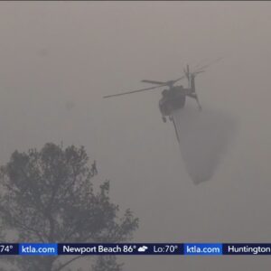Wind and rain complicate efforts to fight Fairview Fire