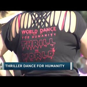 World Dance for Humanity begins practice for “Thriller” flashmob