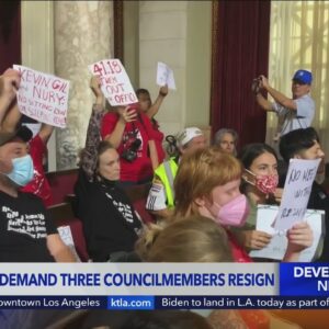 CA DOJ to investigate L.A.'s redistricting process as protestors demand council members resign