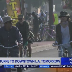 7 miles of Downtown L.A. streets to close for CicLAvia