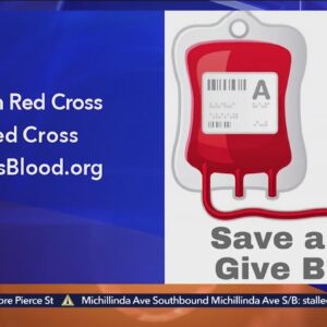 American Red Cross Blood Shortage